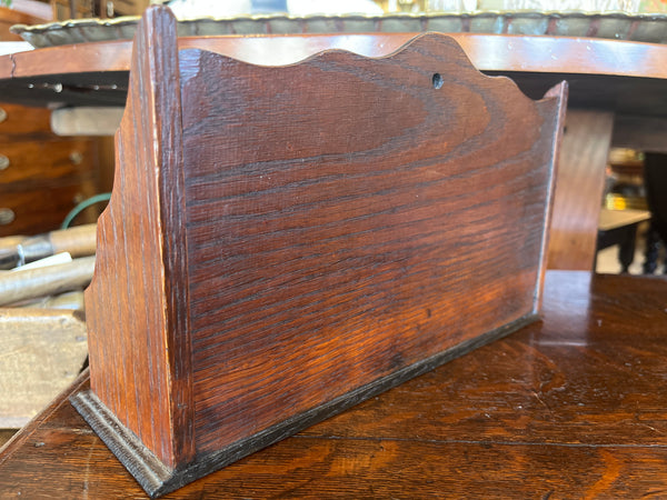 Oak Letter Rack