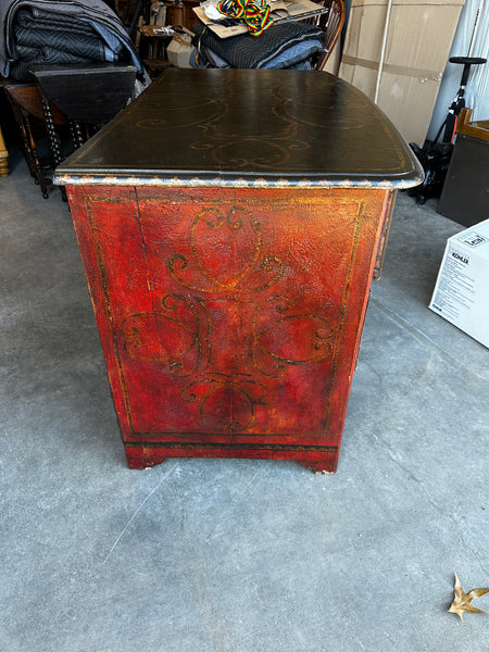 Original Painted Commode, France