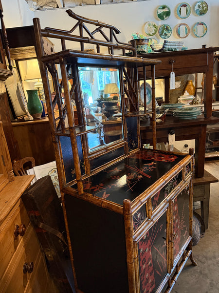 English Bamboo Dresser