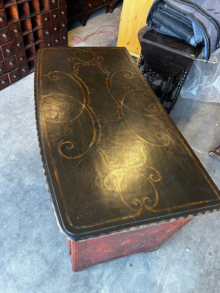 Original Painted Commode, France