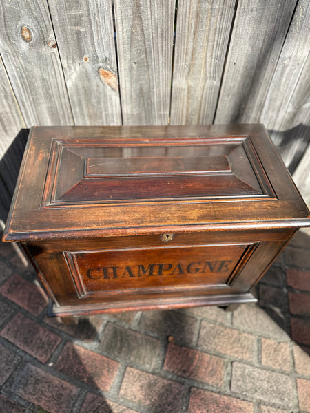 Original Victorian Champagne Box