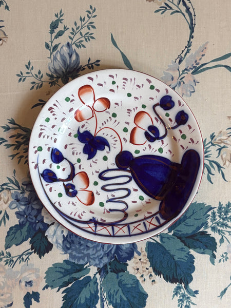 Allerton's Gaudy Welsh "Oyster" Dessert Plate