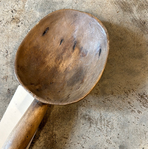 Large Treen Spoon