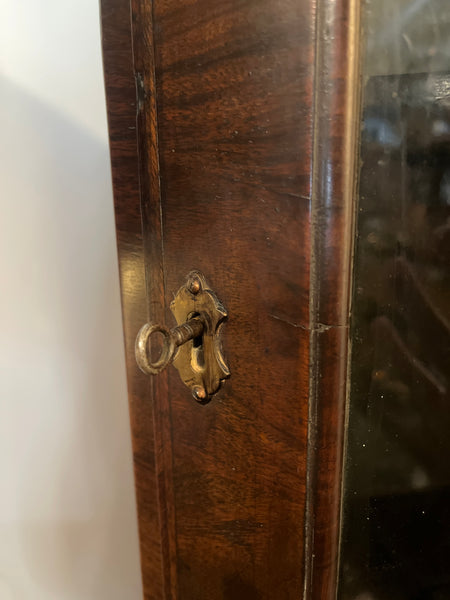 Walnut Corner Cupboard