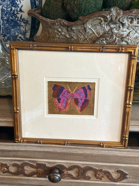 Jean Wilson Freeman Original Pink Butterfly