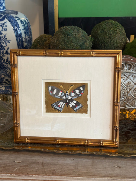 Jean Wilson Freeman Original Black and White Butterfly