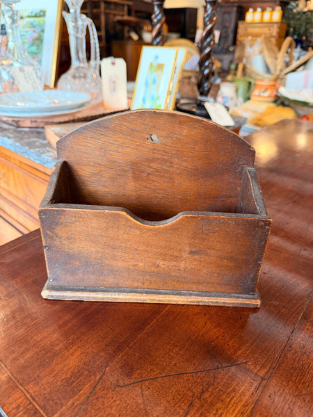 Small Oak Letter Rack