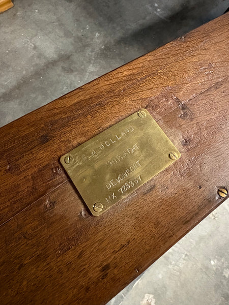 Fishing Rod Box on Stand