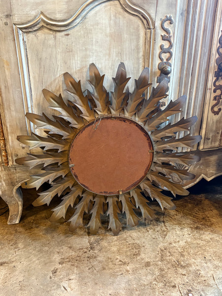 Metal Starburst Mirror