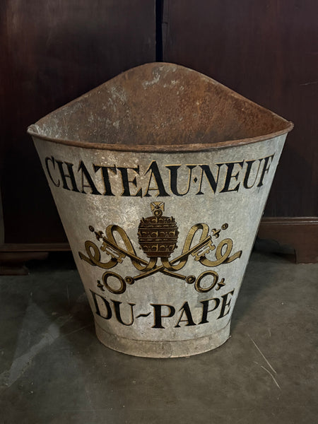 "Chateauneuf Du-Pape" Grape Hod, Galvanized