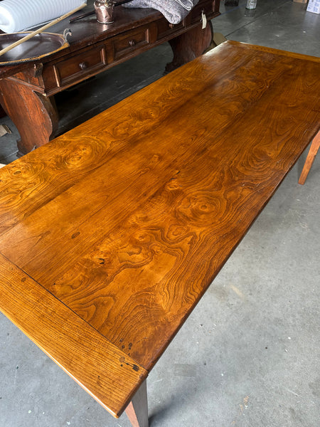 French Elm Farm Table