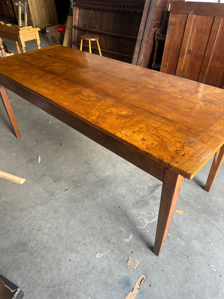 French Elm Farm Table