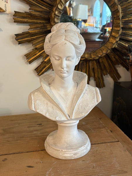 Solid Plaster Bust of a Woman, after Arnoldo Giannelli