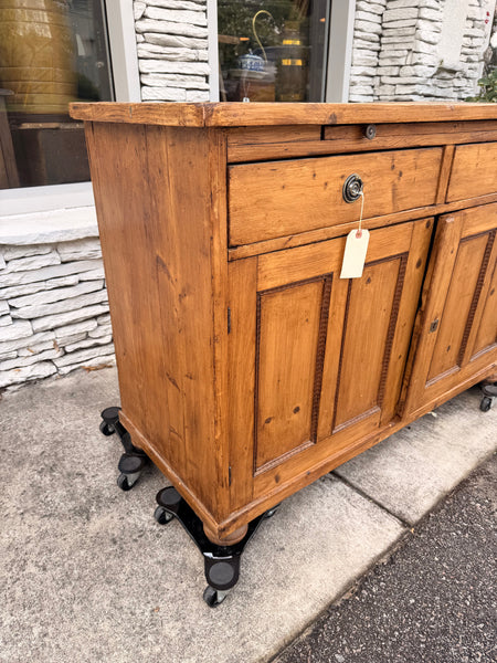 Pine Two Door Two Drawer Buffet