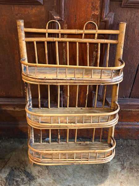 Small Bamboo Wall Shelf