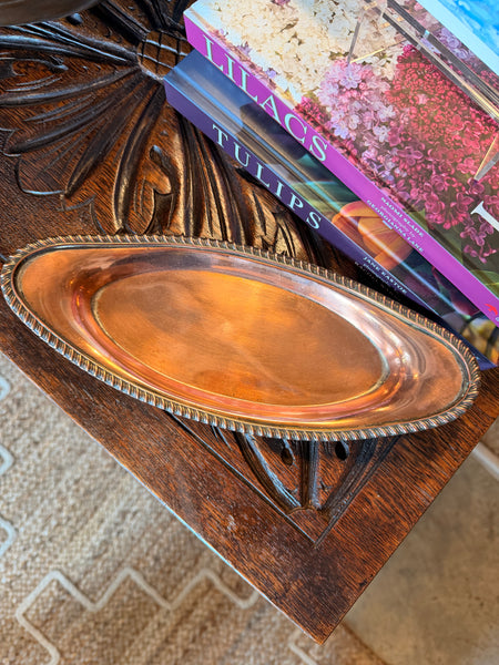 Georgian Silverplated Copper Tray
