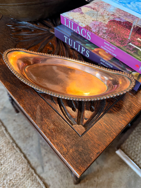 Georgian Silverplated Copper Tray