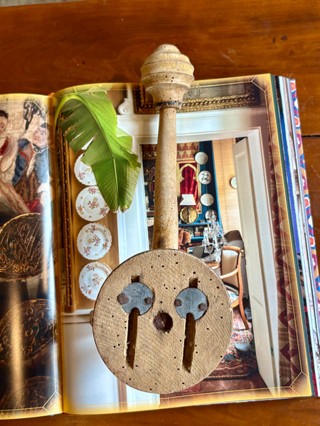 French Faux Bamboo Coat Rack