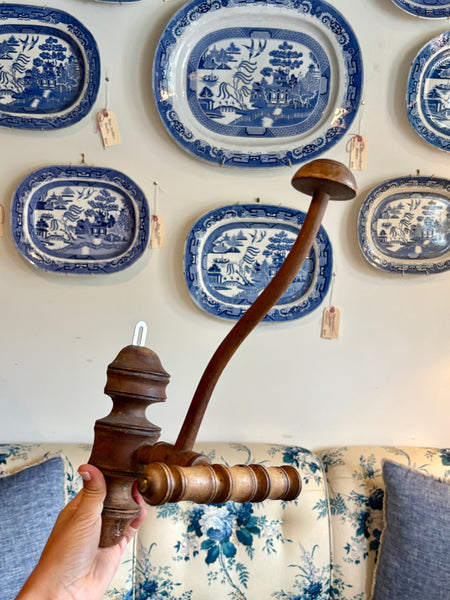 French Faux Bamboo Coat Rack
