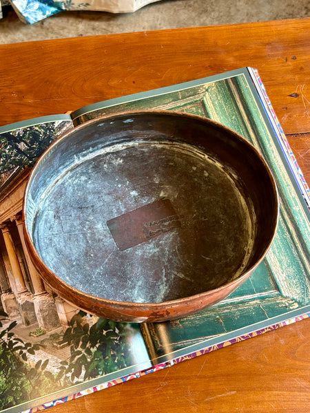 Oval Copper Planter
