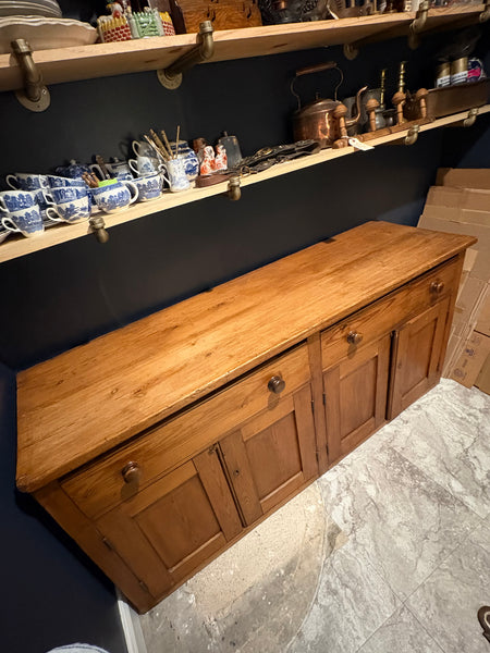 English Pine Dresser Base