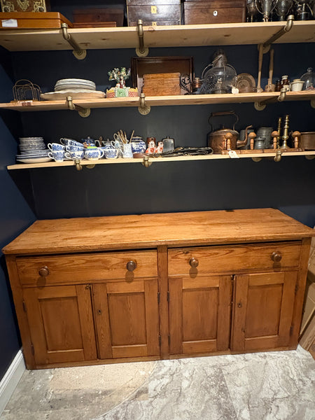 English Pine Dresser Base