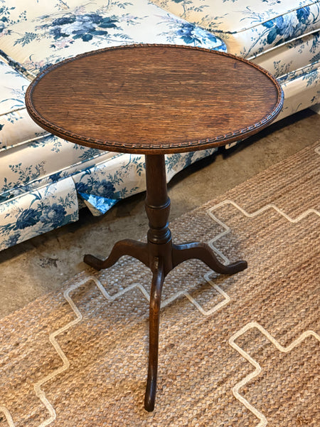 Oval Tri-Pod Table