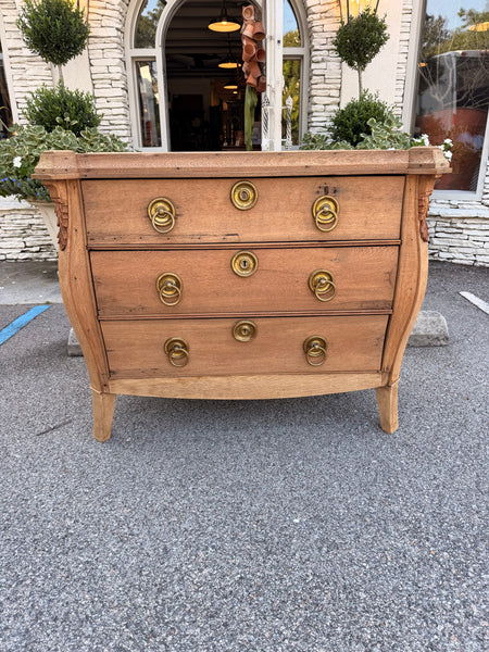 Bleached Oak 3-Drawer Chest