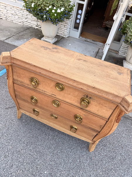 Bleached Oak 3-Drawer Chest