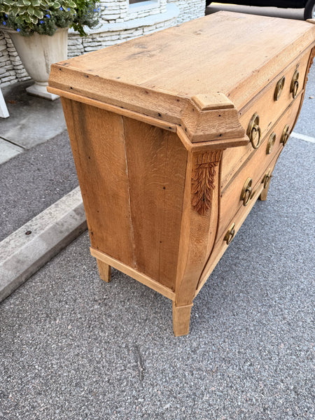 Bleached Oak 3-Drawer Chest