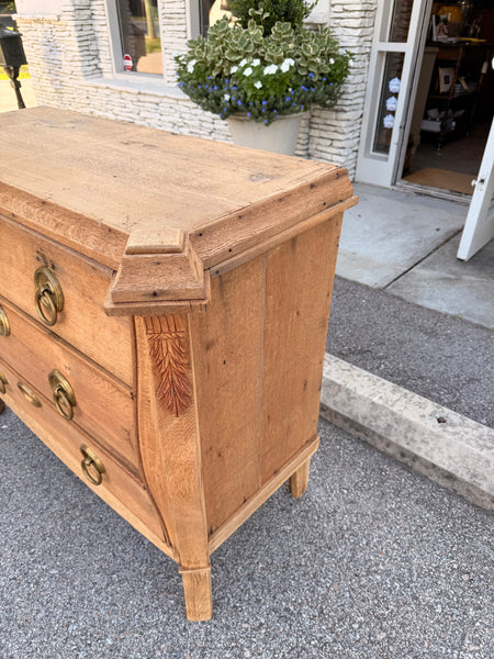 Bleached Oak 3-Drawer Chest