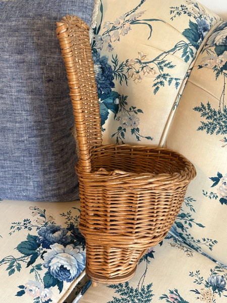 Wicker Wall Basket