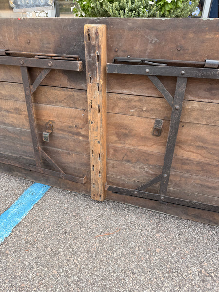 Blue Grey Painted Campaign Table