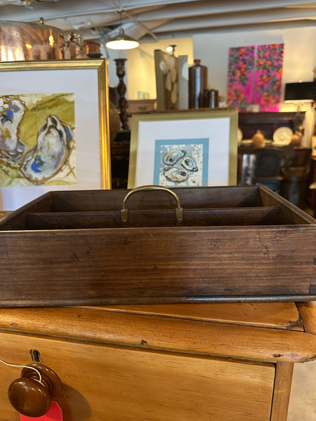 Cutlery Tray with Brass Handle