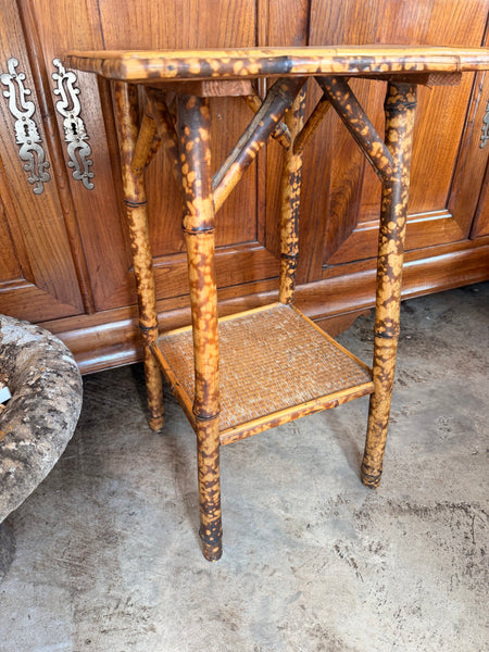 Bamboo Table with Wood Top