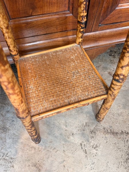 Bamboo Table with Wood Top