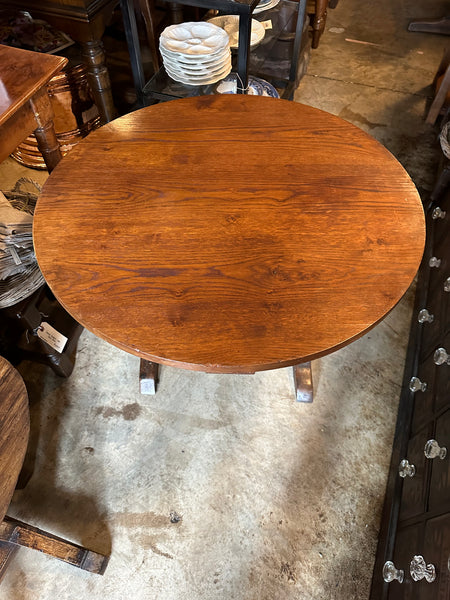 Small Round Vendange Table