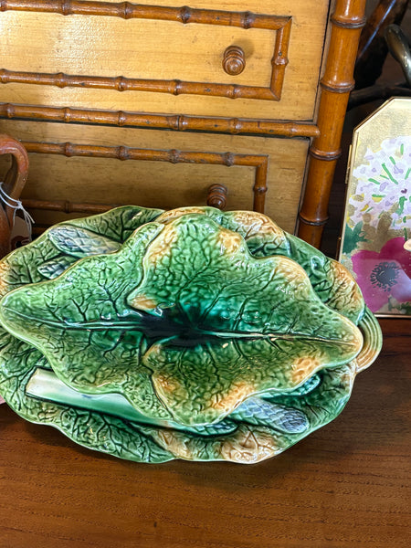 Majolica Asparagus Sauce Server