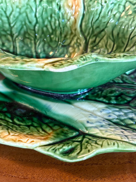 Majolica Asparagus Sauce Server