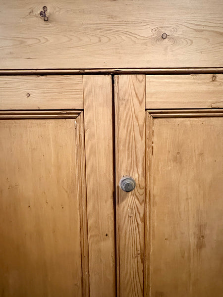 Pine Glazed Cupboard