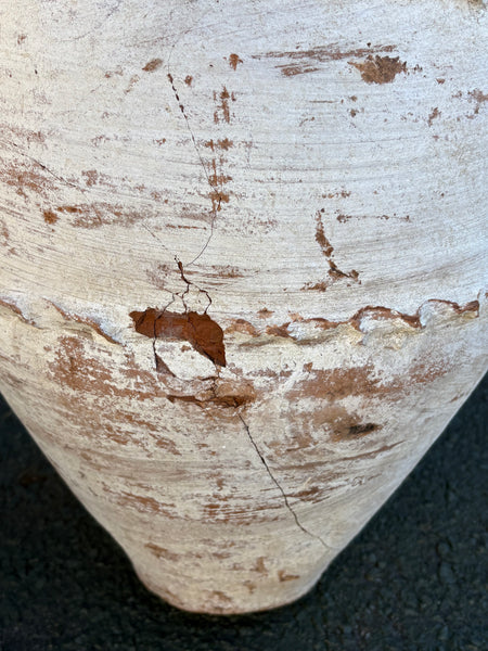 Whitewashed Greek Urn