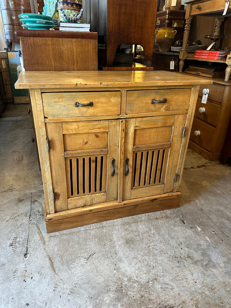 Georgian Pine Food Cupboard
