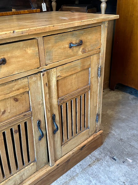 Georgian Pine Food Cupboard