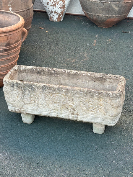 Stone Planter with Feet