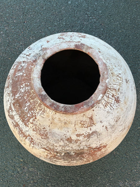 Whitewashed Greek Urn, Small