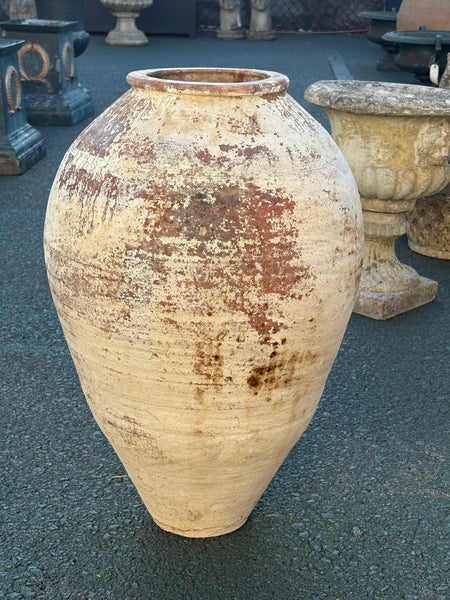 Whitewashed Greek Urn, Small