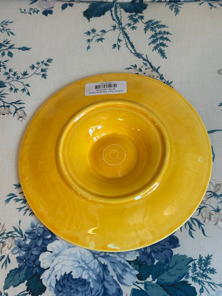 Scallop Plate, Marigold Yellow