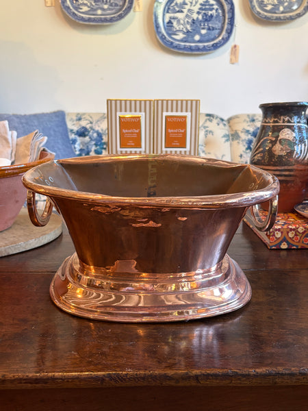 Copper Planter, Two Handles