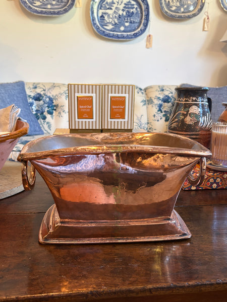 Copper Planter, Two Handles
