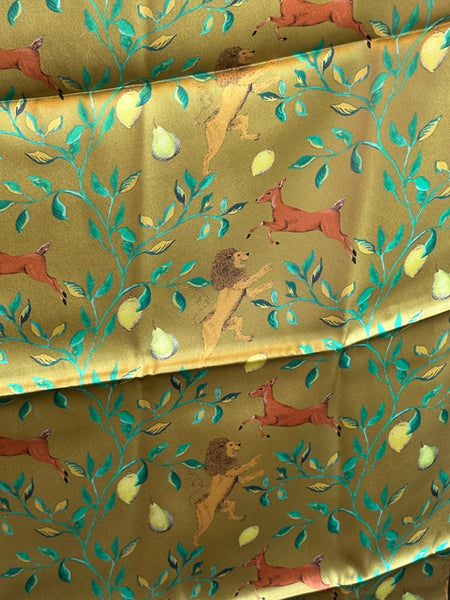 Aurélie Silk Square Scarf